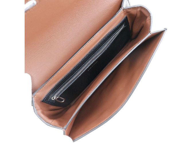 Borsa a Spalla D Ring di Burberry Marrone Nero - vista 5