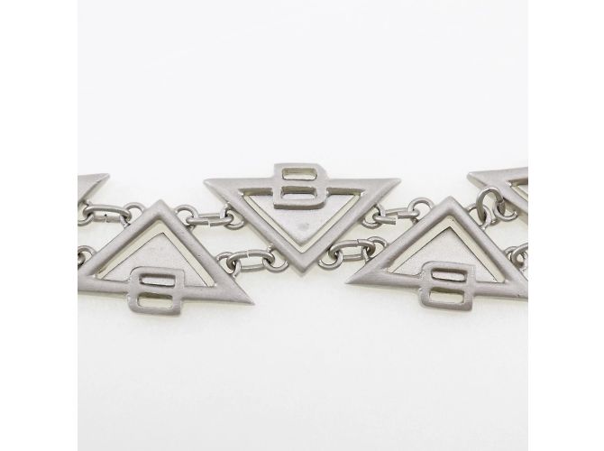 Bracciale charm in argento Bottega Veneta - vista 4