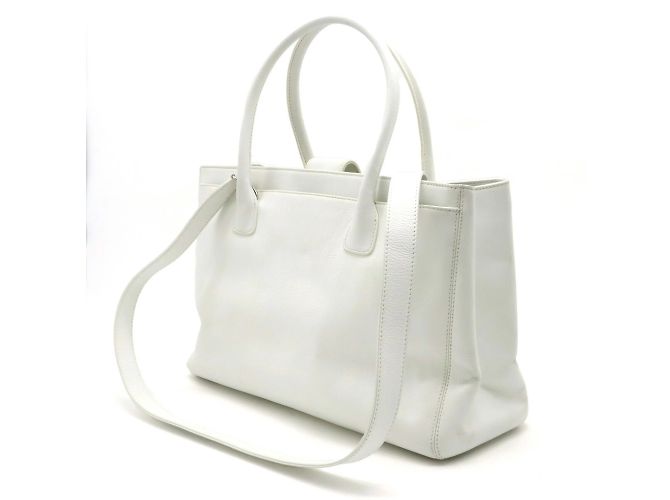 Chanel Executive Line Coco Mark Tote Bag Weiß - Ansicht 2