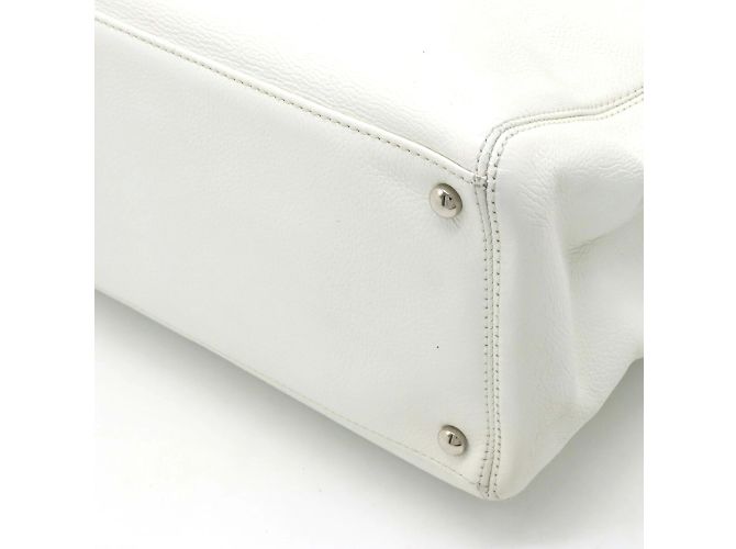 Chanel Executive Line Coco Mark Tote Bag Weiß - Ansicht 3