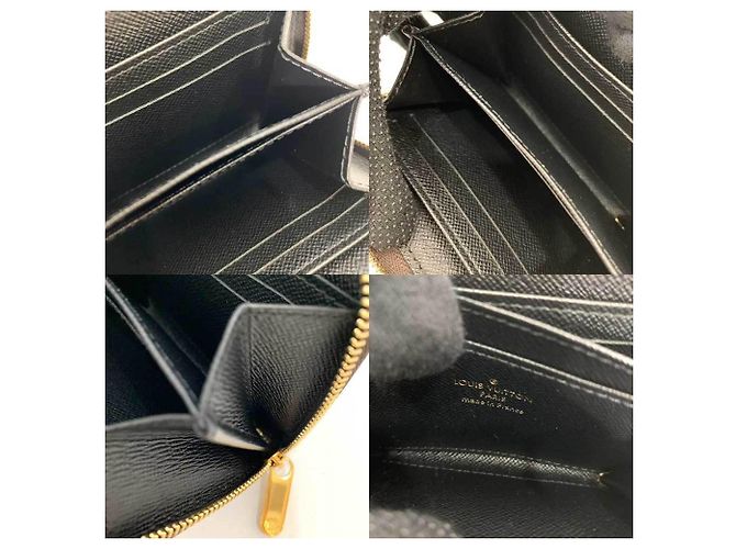 Zippy Monedero con cremallera marrón Louis Vuitton Castaño - vista 4