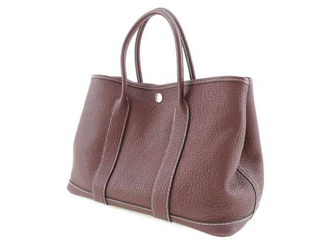 Hermès Borsa Hermes Garden Party TPM Rosso - vista 2