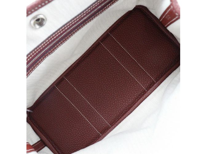 Hermès Borsa Hermes Garden Party TPM Rosso - vista 6