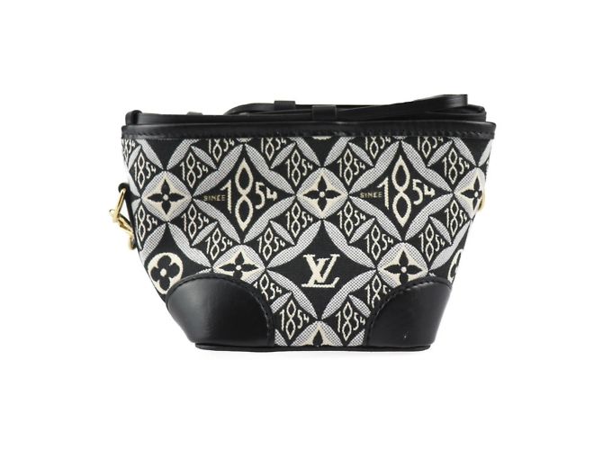 Borsa a spalla Monogram Jacquard Noe Perth SINCE1854 di Louis Vuitton Nero - vista 3