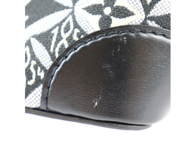 Borsa a spalla Monogram Jacquard Noe Perth SINCE1854 di Louis Vuitton Nero - vista 7