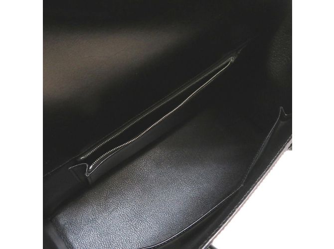 Hermès Borsa Hermes Drag 2 in pelle di vitello nera Nero - vista 6