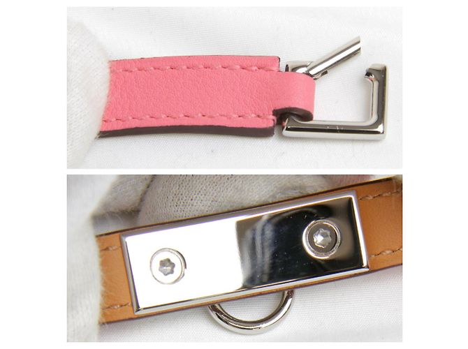 Bracciale charm Rival di Bretour di Hermès Rosa - vista 5