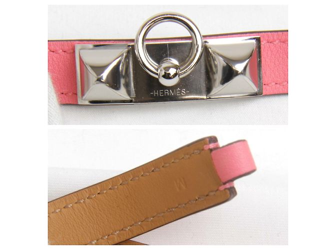 Bracciale charm Rival di Bretour di Hermès Rosa - vista 6