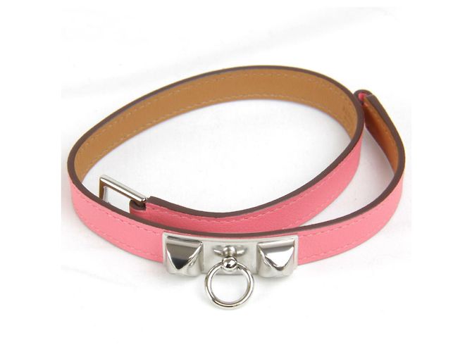 Bracciale charm Rival di Bretour di Hermès Rosa - vista 7