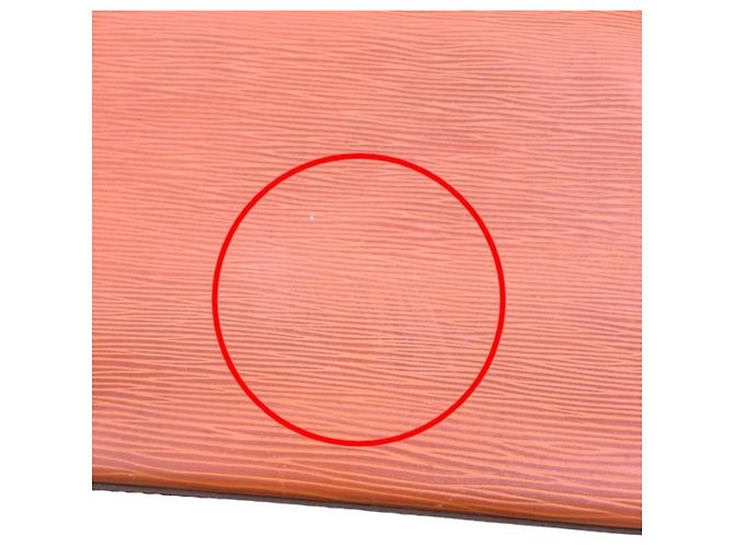Neverfull Louis Vuitton Epi-Leder Tote Bag Orange - Ansicht 12