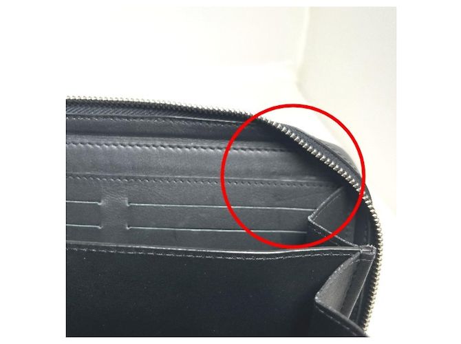 Portafoglio Louis Vuitton Zippy XL Damier Ecobalt Blu - vista 14