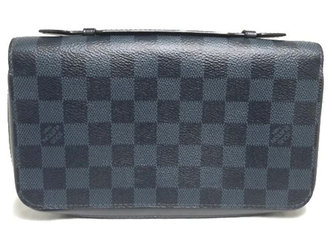 Portafoglio Louis Vuitton Zippy XL Damier Ecobalt Blu - vista 2
