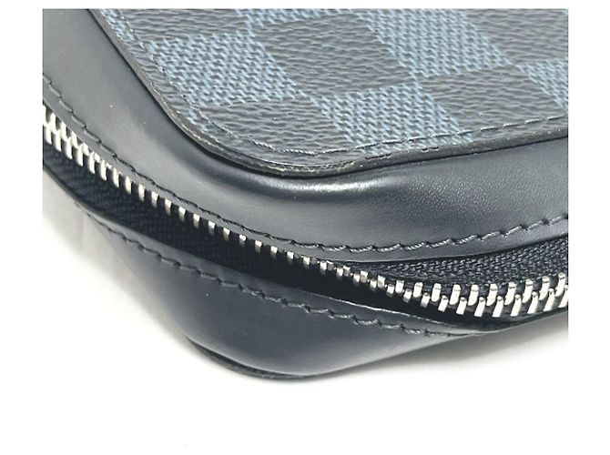 Portafoglio Louis Vuitton Zippy XL Damier Ecobalt Blu - vista 3