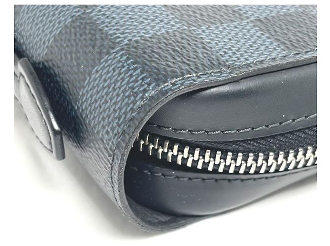 Portafoglio Louis Vuitton Zippy XL Damier Ecobalt Blu - vista 5