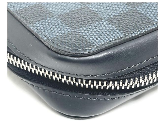 Portafoglio Louis Vuitton Zippy XL Damier Ecobalt Blu - vista 6