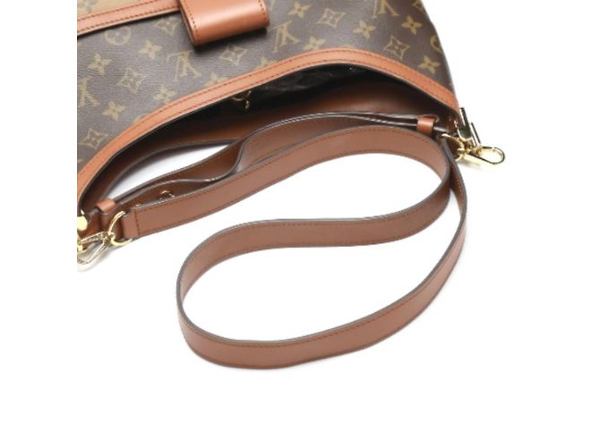 Borsa a Spalla Dauphine Monogram Reverse Louis Vuitton Marrone - vista 8