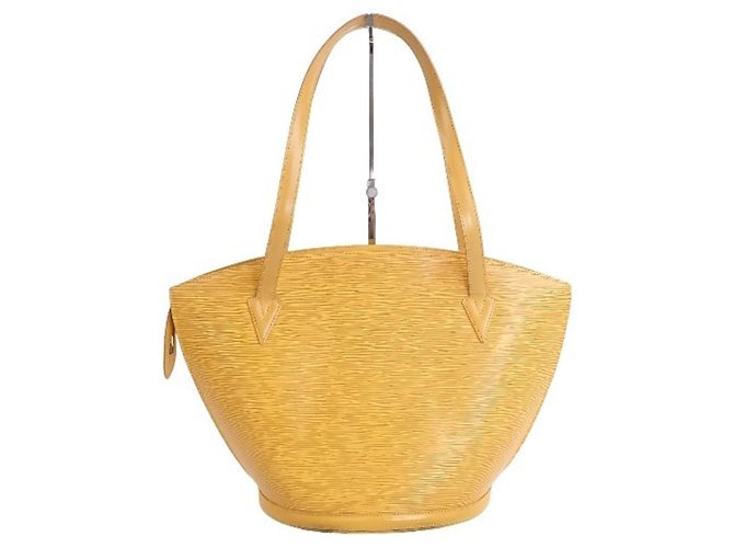 Borsa Tote Epi Saint-Jacques di Louis Vuitton Giallo - vista 2