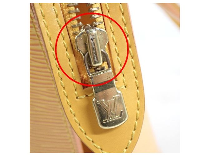 Borsa Tote Epi Saint-Jacques di Louis Vuitton Giallo - vista 6