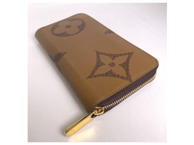Portafoglio lungo monogramma marrone Louis Vuitton - vista 3