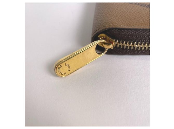 Portafoglio lungo monogramma marrone Louis Vuitton - vista 5