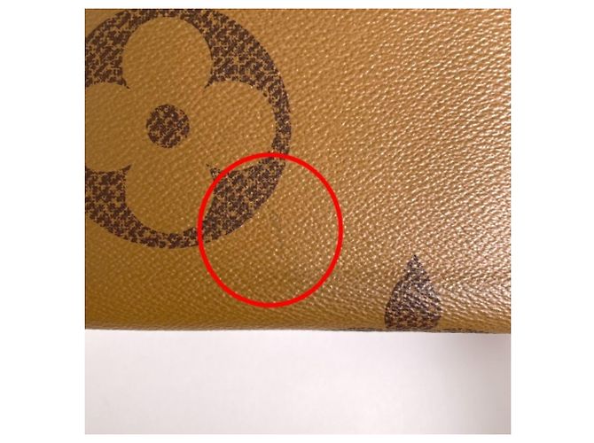 Portafoglio lungo monogramma marrone Louis Vuitton - vista 6