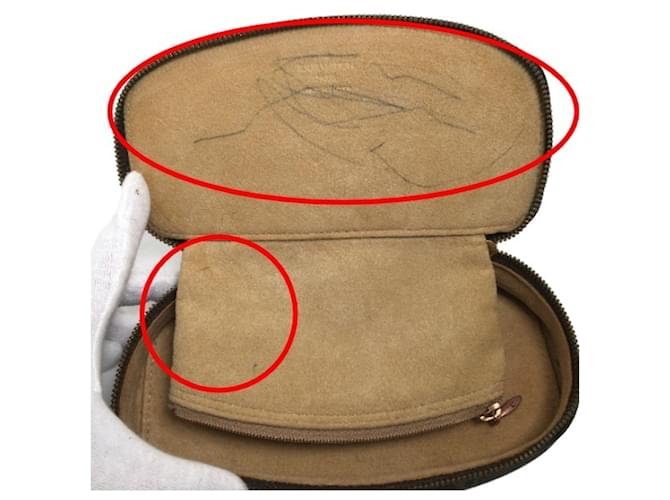 Scatola per gioielli Monogram Louis Vuitton Marrone - vista 9