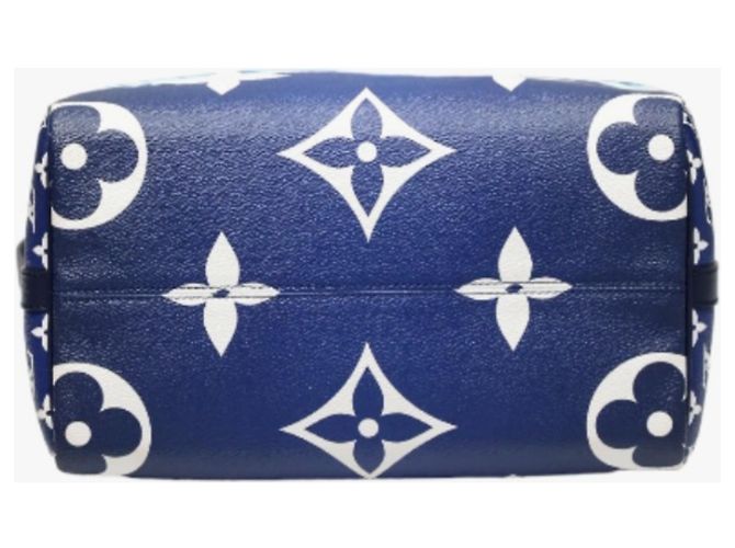Speedy Borsa a spalla blu Louis Vuitton - vista 6