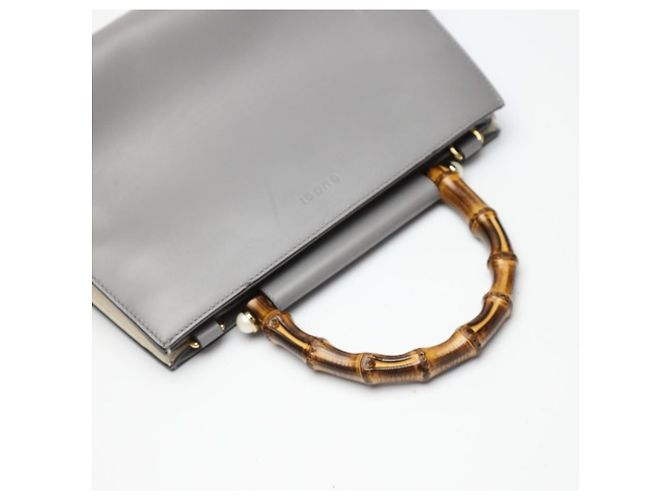 Bamboo Borsa a mano Gucci 2WAY in bambù Marrone - vista 10