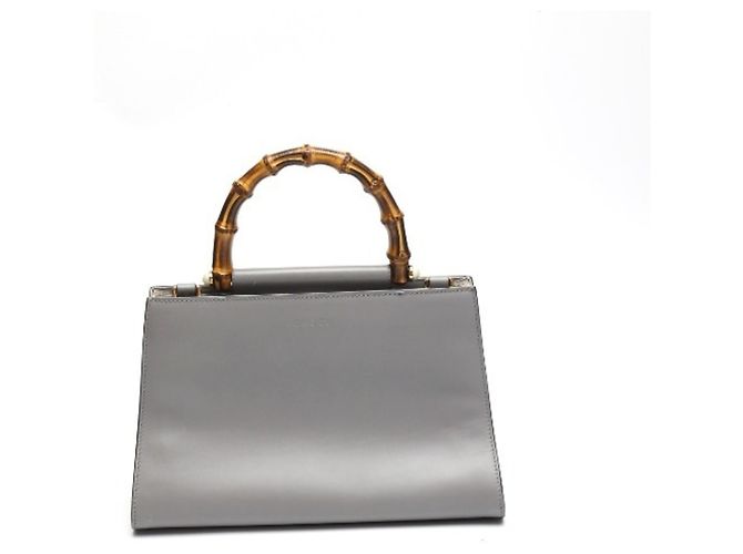 Bamboo Borsa a mano Gucci 2WAY in bambù Marrone - vista 2