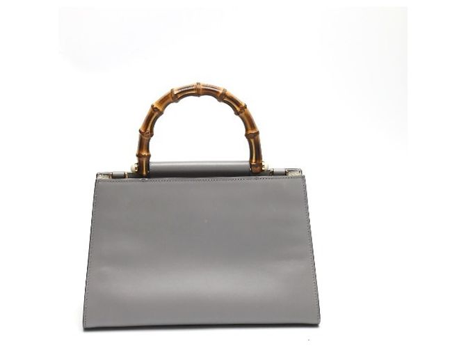 Bamboo Borsa a mano Gucci 2WAY in bambù Marrone - vista 3