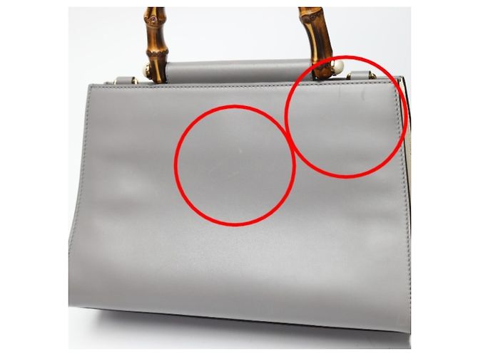 Bamboo Borsa a mano Gucci 2WAY in bambù Marrone - vista 9
