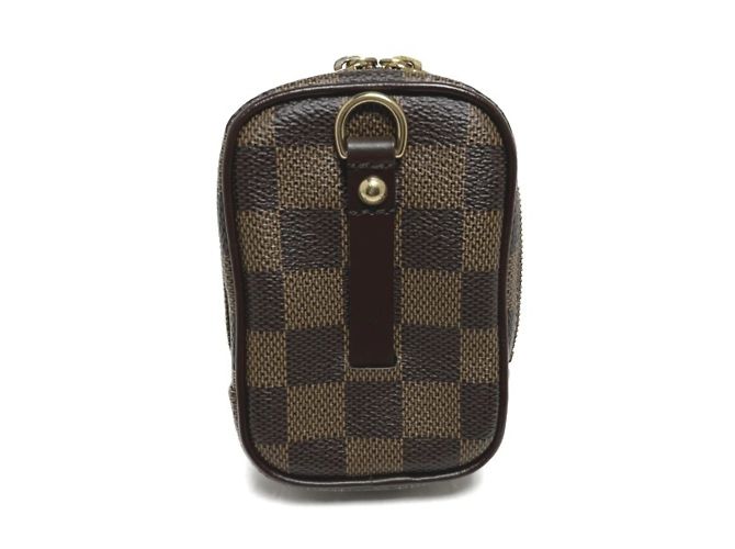 Pochette Etui Okapi PM Damier Louis Vuitton Marrone - vista 2