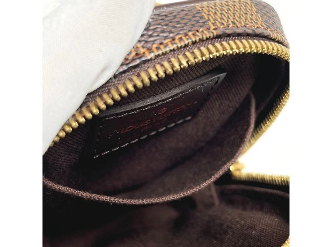 Pochette Etui Okapi PM Damier Louis Vuitton Marrone - vista 8