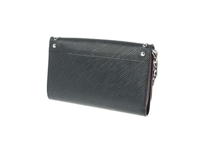 Portafoglio Twist Epi Louis Vuitton con Catena e Borchie Nere Nero - vista 3