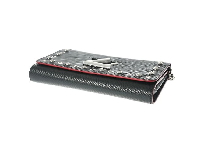Portafoglio Twist Epi Louis Vuitton con Catena e Borchie Nere Nero - vista 6