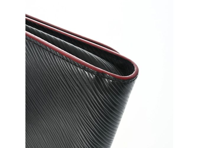 Portafoglio Twist Epi Louis Vuitton con Catena e Borchie Nere Nero - vista 9