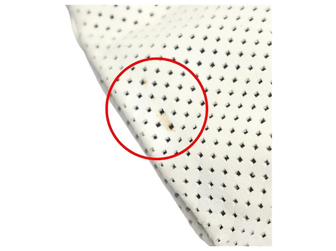 Borsa a tracolla in pelle BALLY Punching Bianco - vista 4