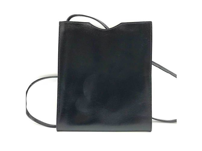Hermès Borsa a spalla pochette nera Hermes Onimaitou Nero - vista 2