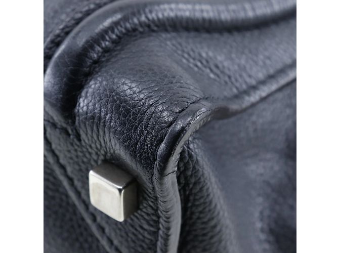 Céline Borsa a mano micro shopper Celine Luggage Nero - vista 5