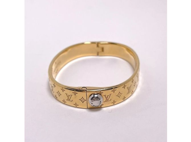 Bracciale rigido dorato Louis Vuitton D'oro - vista 2