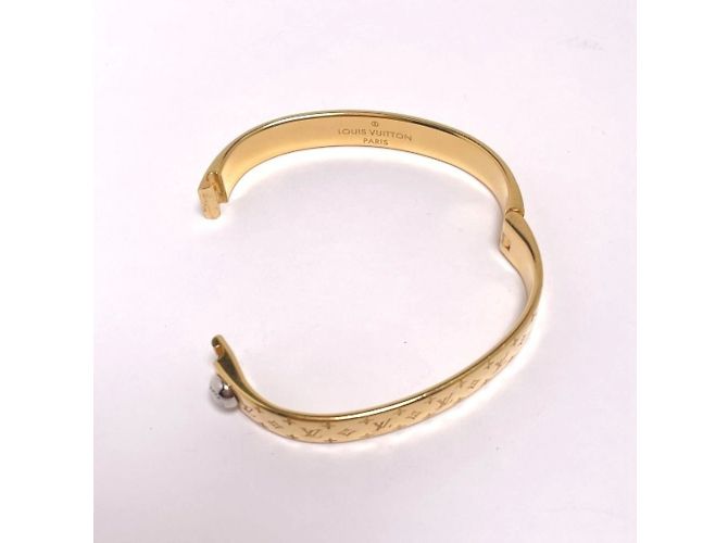 Bracciale rigido dorato Louis Vuitton D'oro - vista 8