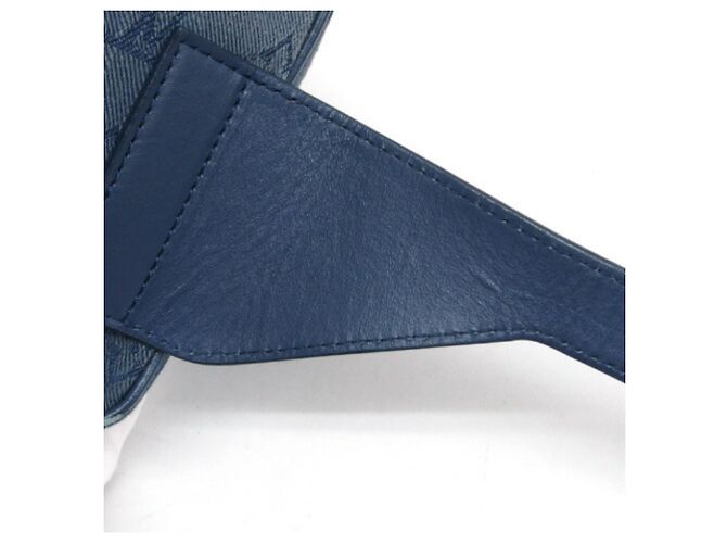 Borsa a spalla in denim Monogram Louis Vuitton Marrone scuro - vista 16