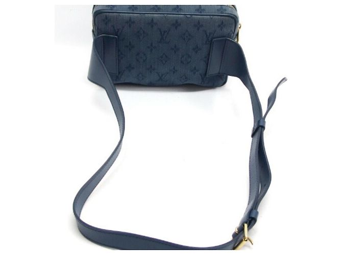 Borsa a spalla in denim Monogram Louis Vuitton Marrone scuro - vista 6
