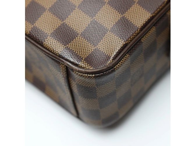 Bolsa transversal Shelton MM Damier Louis Vuitton Marrom - vista 10