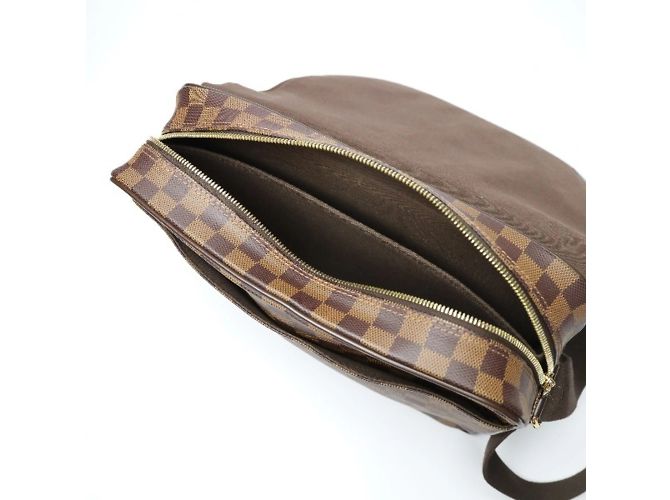 Bolsa transversal Shelton MM Damier Louis Vuitton Marrom - vista 15