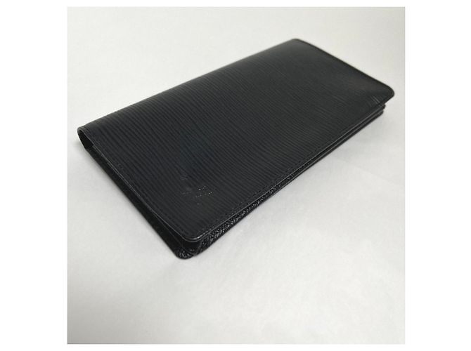 Louis Vuitton Epi Long Wallet Black - view 3