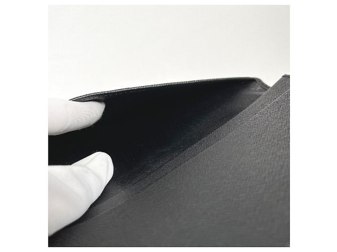 Louis Vuitton Epi Long Wallet Black - view 9