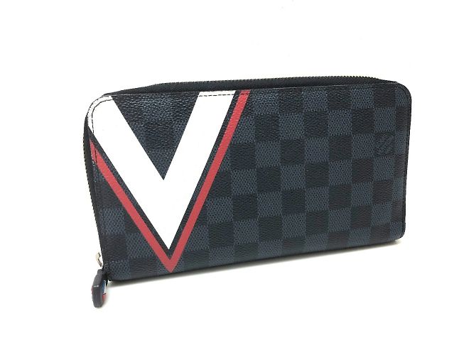 Zippy Organizer Louis Vuitton America's Cup Marineblau - Ansicht 12