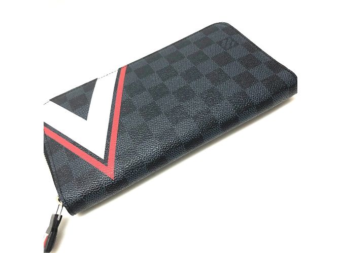 Zippy Organizer Louis Vuitton America's Cup Marineblau - Ansicht 4