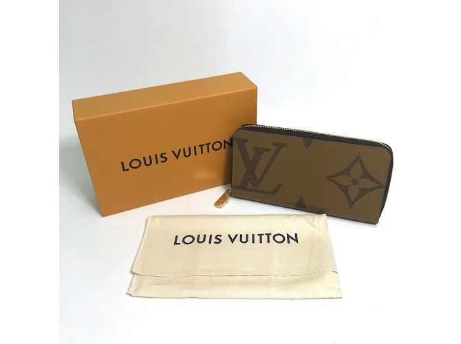 Cartera Zippy Monogram Gigante Louis Vuitton Castaño Monograma - vista 14